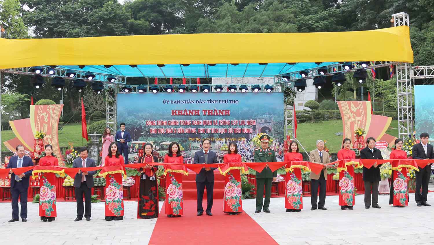 Khánh thành công trình chỉnh trang cảnh quan Khu Di tích lịch sử Đền Hùng

